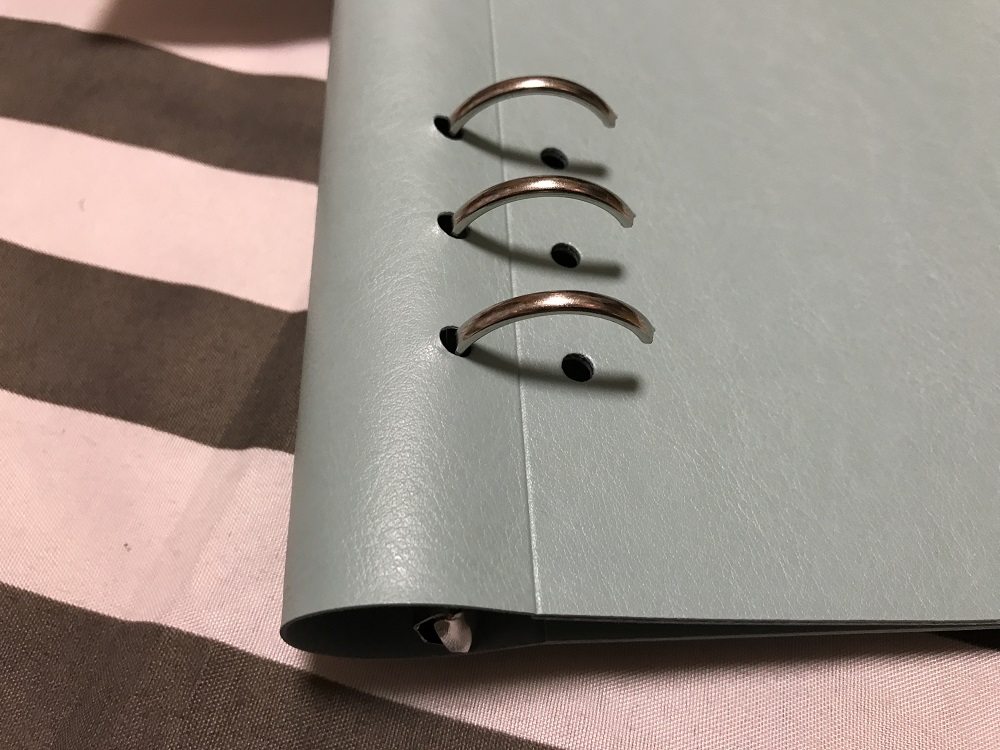 clipbookリングを外側外す